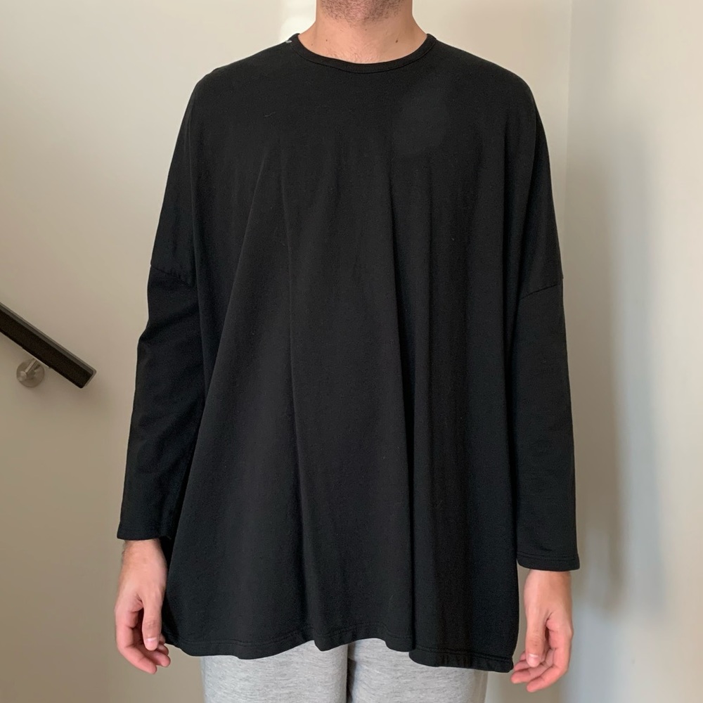 AAA by TOPMAN Oversized Wide Fit Long Sleeve Shirt